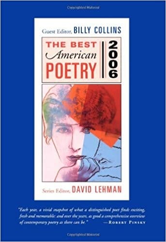 Cover image for The Best American Poetry 2006