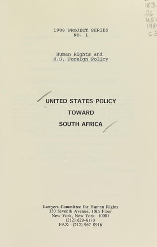 Cover image for Human rights and U.S. foreign policy