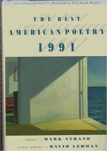 Cover image for The Best American Poetry 1991