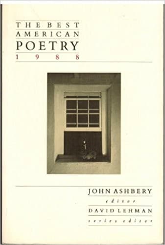 Cover image for The Best American Poetry, 1988