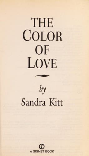 Cover image for The color of love