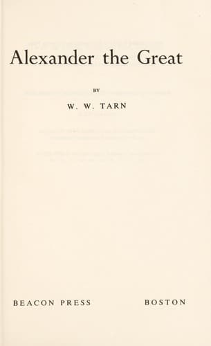 Cover image for Alexander the Great