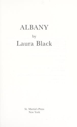 Cover image for Albany