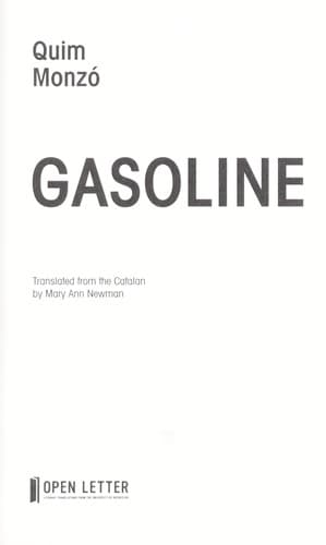 Cover image for Gasoline