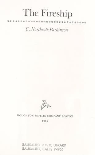 Cover image for The fireship