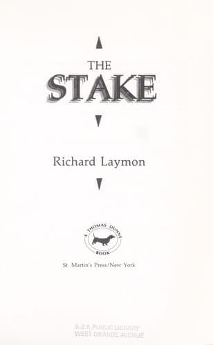 Cover image for The Stake