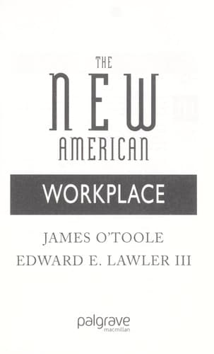 Cover image for The new American workplace