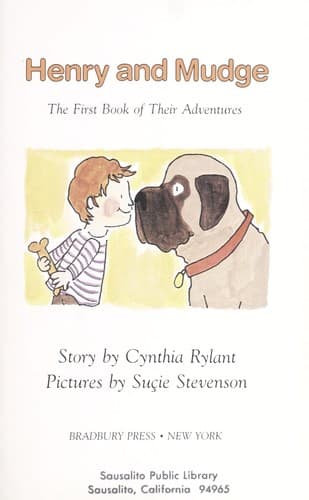 Cover image for Henry and Mudge