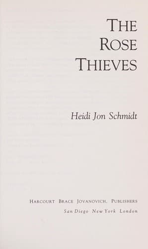 Cover image for The rose thieves