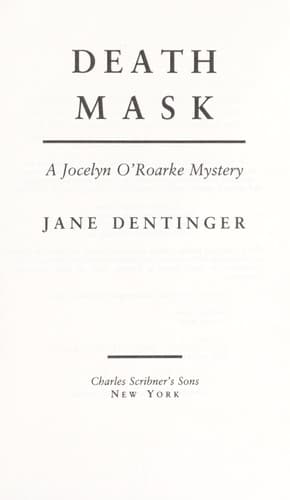 Cover image for Death mask
