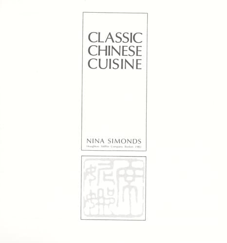 Cover image for Classic Chinese cuisine