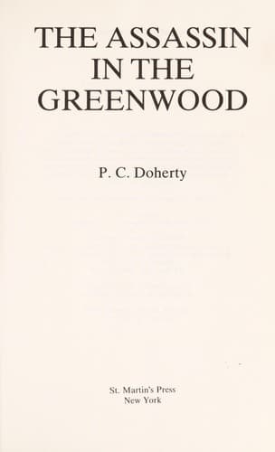 Cover image for The assassin in the greenwood