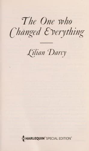 Cover image for The One Who Changed Everything