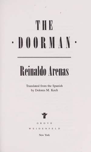Cover image for The doorman