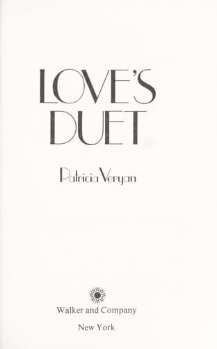 Cover image for Love's Duet