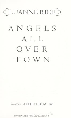 Cover image for Angels all over town