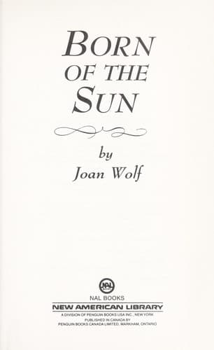 Cover image for Born of the Sun