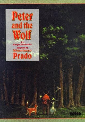 Cover image for Peter and the wolf