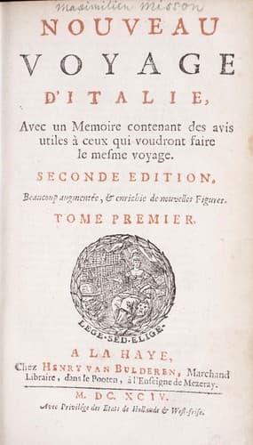 Nouveau voyage d'Italie
