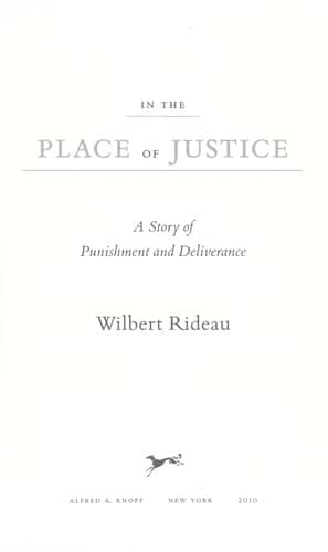 In the place of justice
