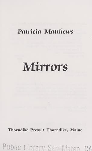 Cover image for Mirrors