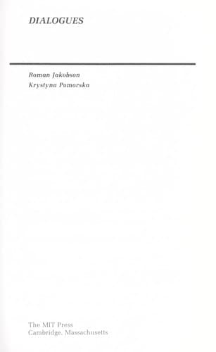 Cover image for Dialogues