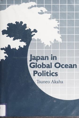 Cover image for Japan in global ocean politics