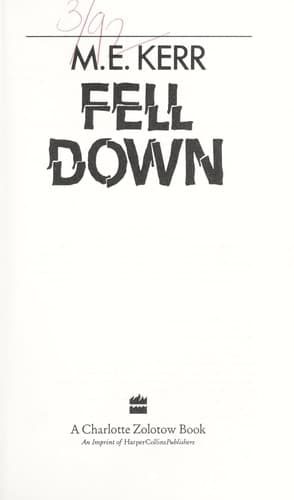 Cover image for Fell down