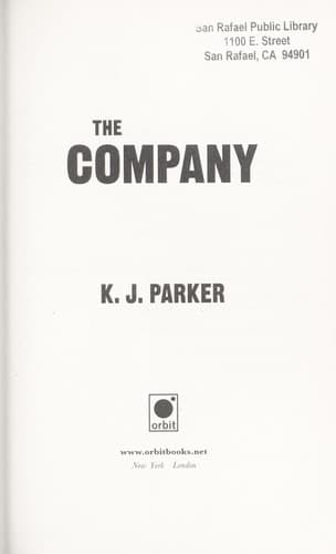 Cover image for The company