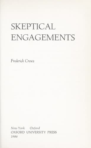Cover image for Skeptical engagements