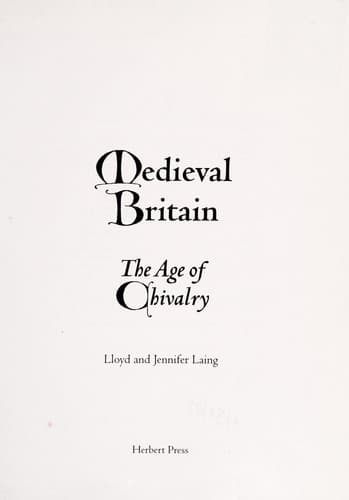 Cover image for Medieval Britain