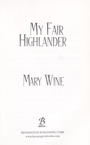 Cover image for My fair Highlander