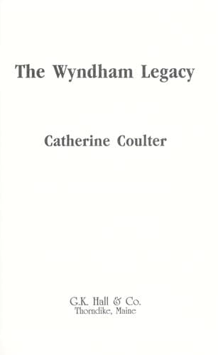 Cover image for The Wyndham legacy