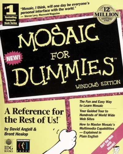 Cover image for Mosaic for dummies