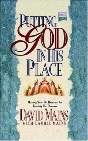 Cover image for Putting God in His Place