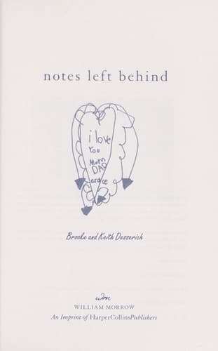 Notes left behind