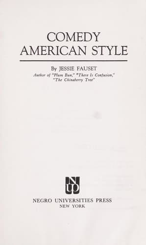Cover image for Comedy, American style