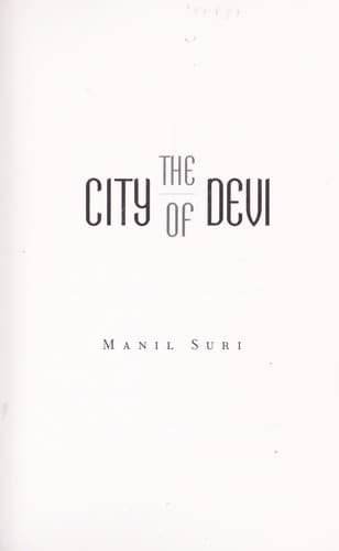 Cover image for The city of Devi