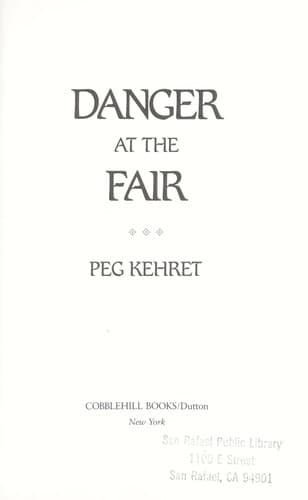 Cover image for Danger at the fair