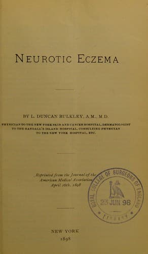 Neurotic eczema