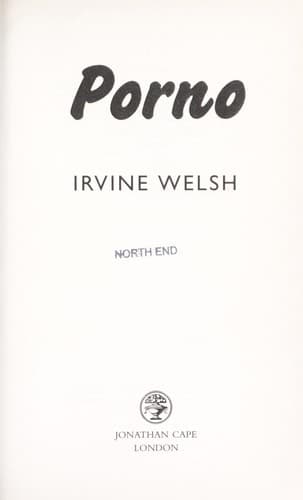 Cover image for Porno