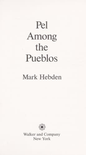 Cover image for Pel among the Pueblos