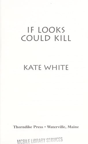 Cover image for If looks could kill