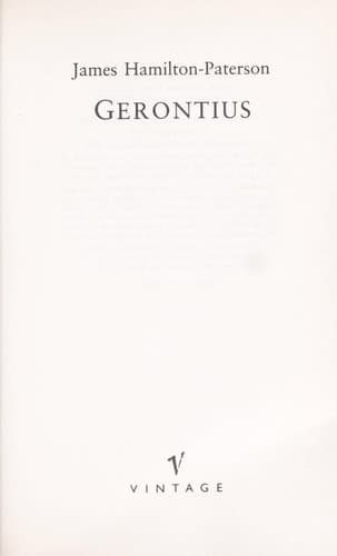 Cover image for Gerontius