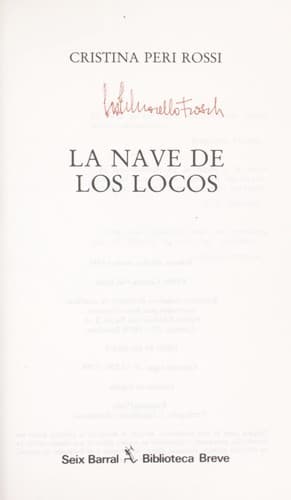 Cover image for La nave de los locos