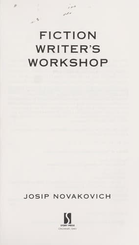 Cover image for Fiction writer's workshop