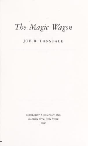 Cover image for The magic wagon
