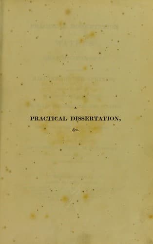 A practical dissertation on the waters of Leamington-Spa
