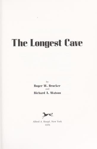Cover image for The longest cave