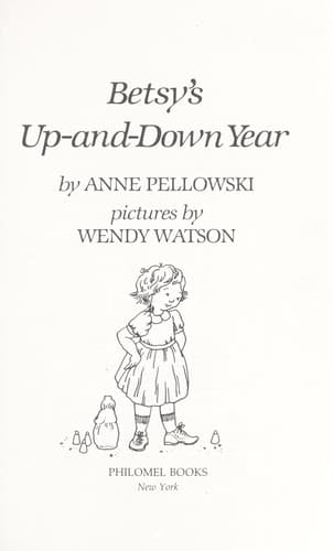 Cover image for Betsy's up-and-down year